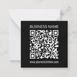 Create a QR Code Instantly with Your Website’s URL Note Card