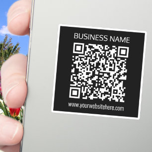 Create a QR Code Instantly with Your Website’s URL Sticker