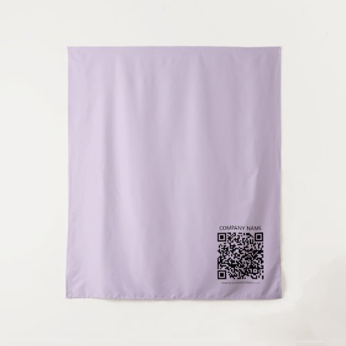 Create a QR Code | Pale Lavender Violet Tapestry
