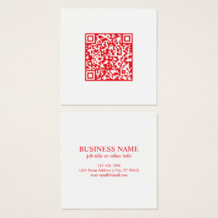 Create a Scannable Red (editable) QR code