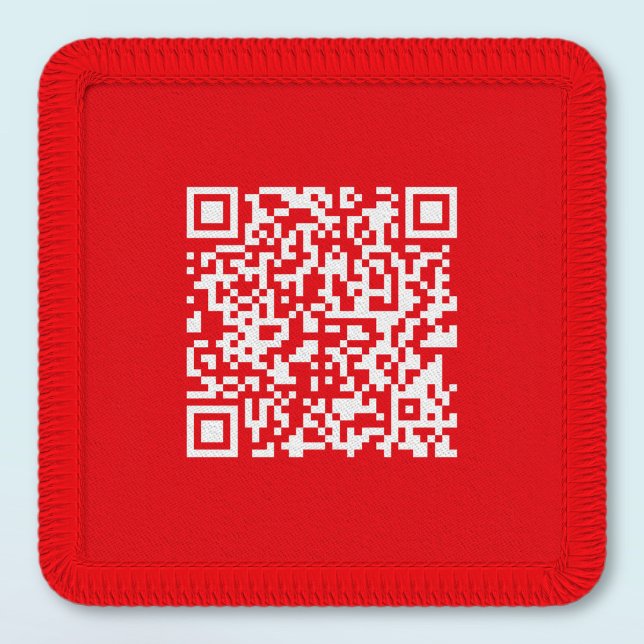 Create a Scannable Red (editable) QR code Patch (Creator Uploaded)