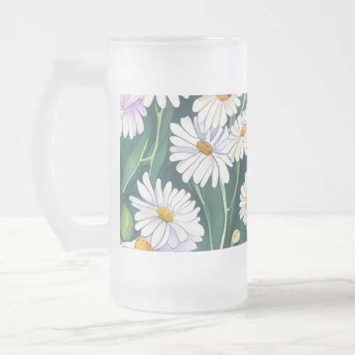 Create a timeless look with the classic beauty  frosted glass beer mug