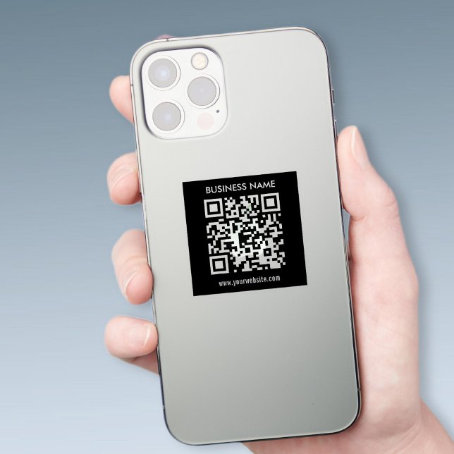 Create a transparent (or opaque) QR code instantly Sticker (Creator Uploaded)