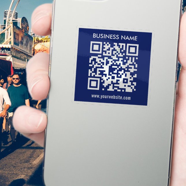 Create a transparent (or opaque) QR code instantly Sticker (Creator Uploaded)