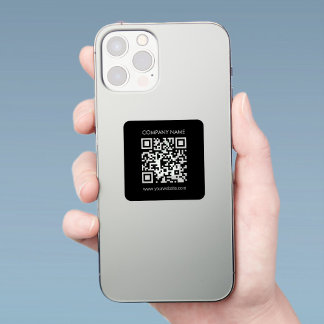 Create a transparent waterproof QR code instantly Sticker