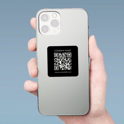 Create a transparent waterproof QR code instantly  Sticker