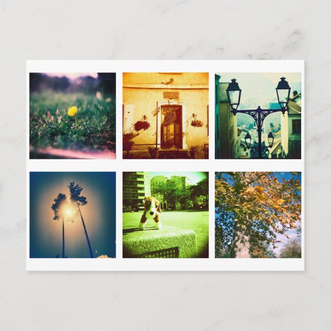 Create a unique and original instagram postcard (Front)