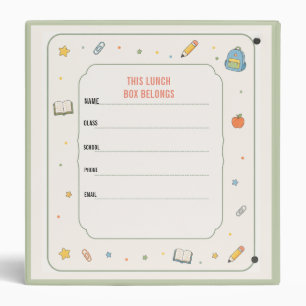 Create a vertical 9:16 cinematic medical animation 3 ring binder