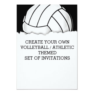 Volleyball Party Invitations 7