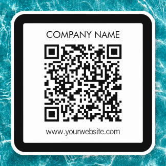 Create a waterproof QR code instantly Sticker
