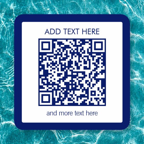 Create a waterproof QR code instantly  Sticker