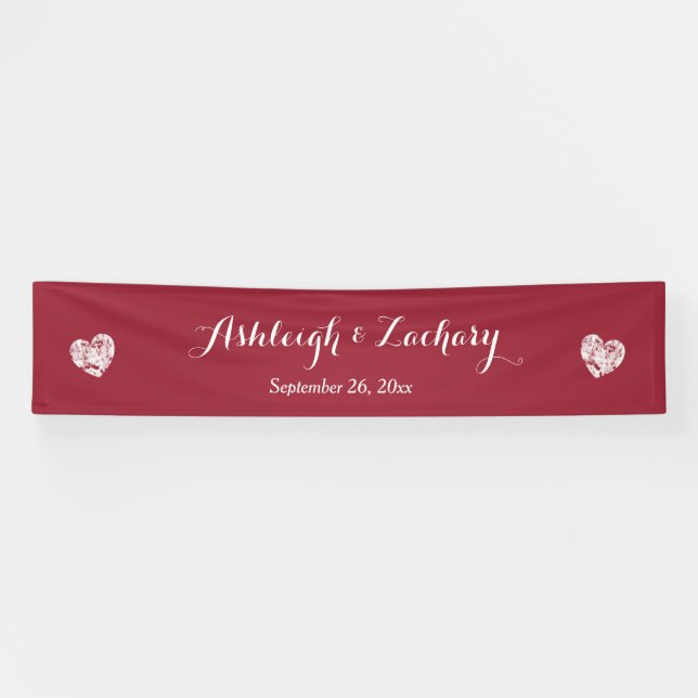 Create A Wedding Banner Custom Color Background A0 (Horizontal)