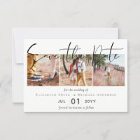 Create an Elegant Engagement Photo Save the Date
