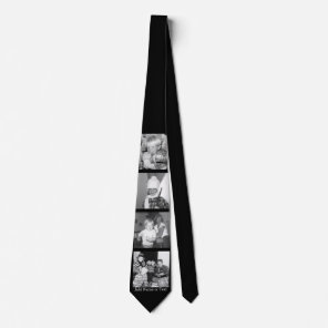 Create an Instagram Collage with 4 photos - black Tie