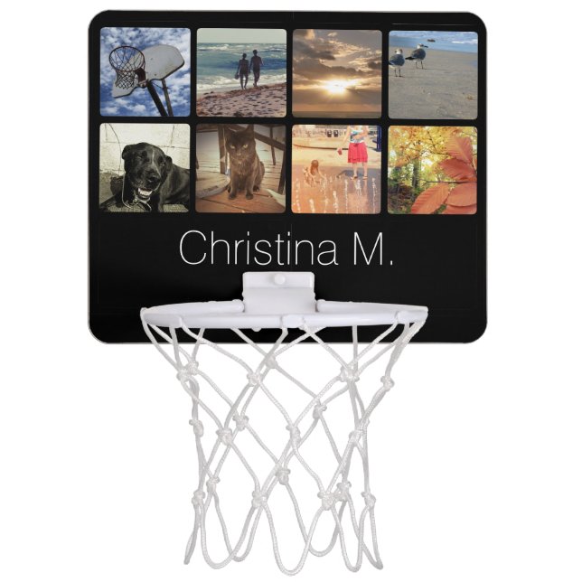 Create an Instagram Photo Mini Basketball Hoop (Front)