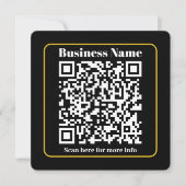 Create an Instantly Scannable Business QR code (Front)
