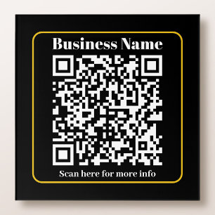 Create an Instantly Scannable Business QR code Acrylic Print