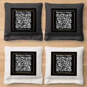 Create an Instantly Scannable Business QR code Cornhole Bags