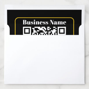 Create an Instantly Scannable Business QR code Envelope Liner