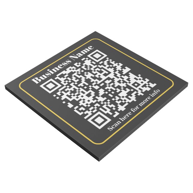 Create an Instantly Scannable Business QR code Gallery Wrap (3/4)