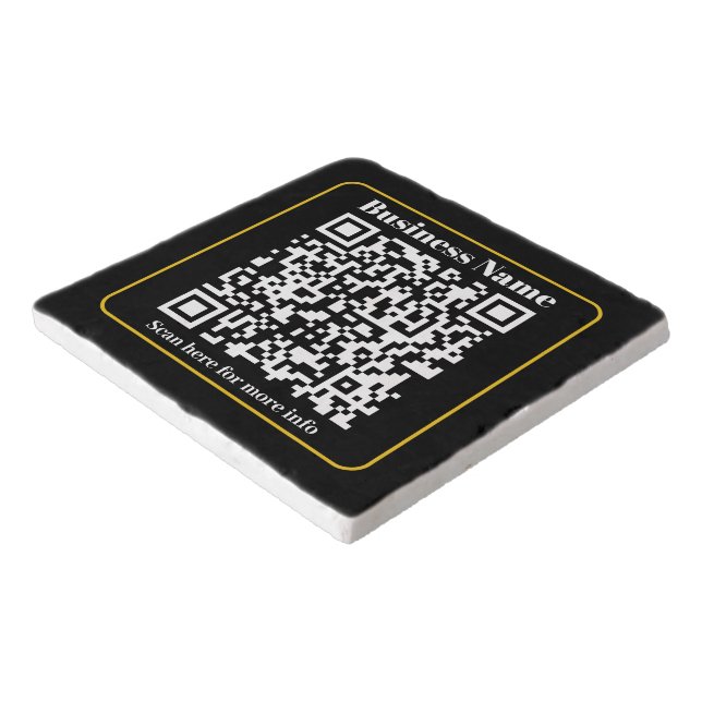 Create an Instantly Scannable Business QR code Trivet (Corner)