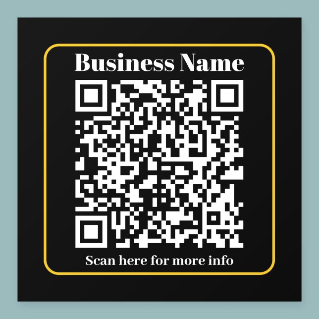 Create an Instantly Scannable Business QR code Wall Decal (Creator Uploaded)