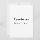 Create An Invitation at Zazzle