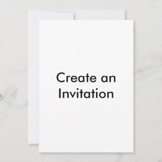 Create an Invitation