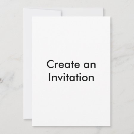 Create An Invitation