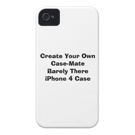 Create An  Iphone 4/4s  (case-mate) Iphone 4 Case-mate Case