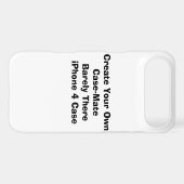 Create An  iPhone 4/4S  (Case-Mate) Case-Mate iPhone Case (Back (Horizontal))