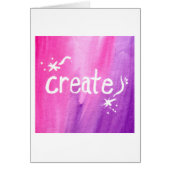 Create Card (Front)