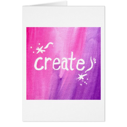 Create Card (Front)