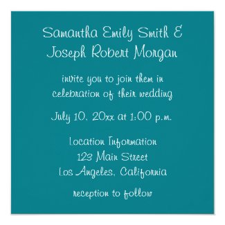 Create Circle Photo White Border Invitation