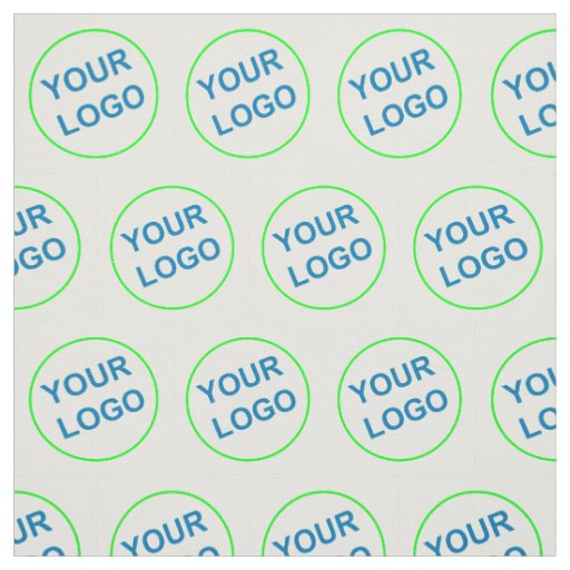 Create Company Business logo Pattern Fabric