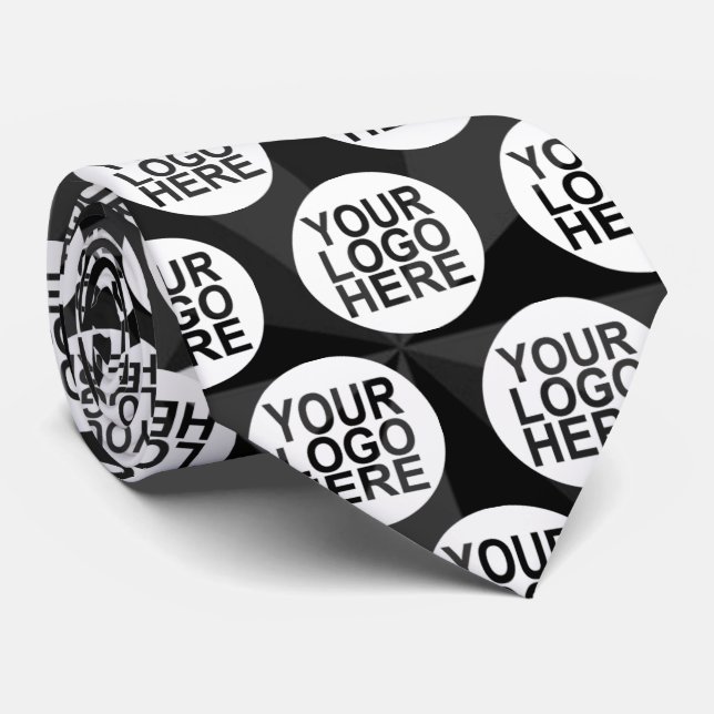 Create Company Logo Promotional Business Neck Tie (Rolled)