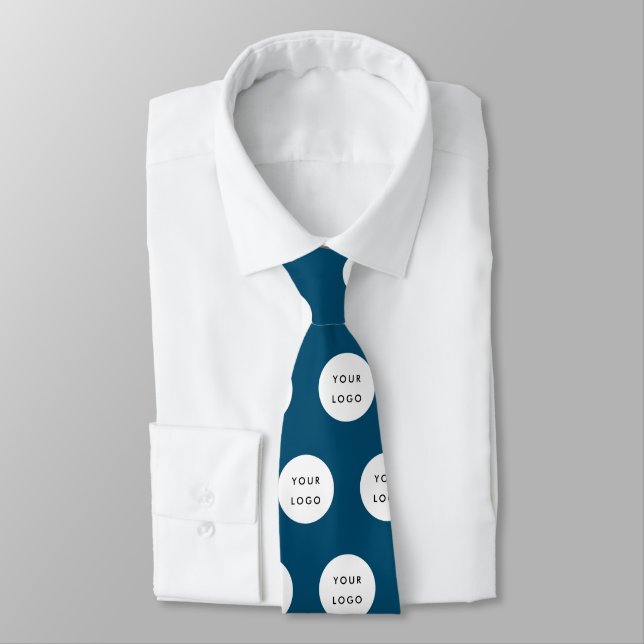 Create Company Logo Promotional Business Neck Tie (Tied)