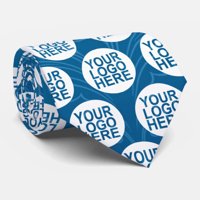 Create Company Logo Promotional Business Neck Tie (Rolled)