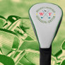 create cool monogram for a golf-player golf head cover