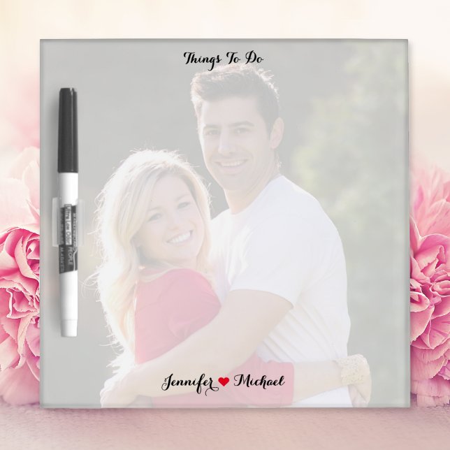 Create Couple Newlywed Photo Things To Do List Dry Erase Board (Create Couple Newlywed Photo Things To Do List Dry Erase Board)
