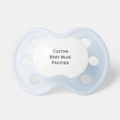 Create Custom Blue Pacifier for Baby Boy (Front)