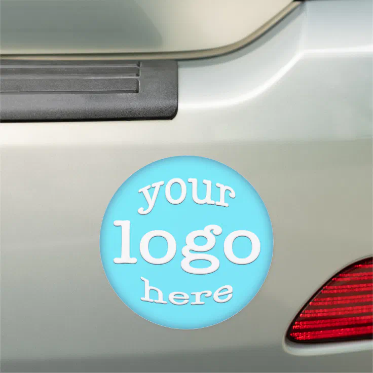 Create Custom Business Company Event Logo Office Car Magnet | Zazzle