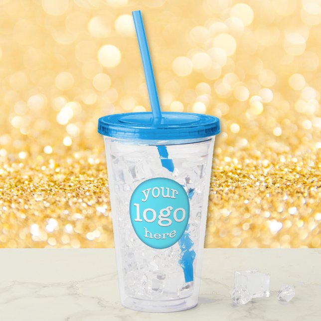 Create Custom Business Company Event Logo Promo Acrylic Tumbler (Create Custom Business Company Event Logo Promo Acrylic Tumbler)