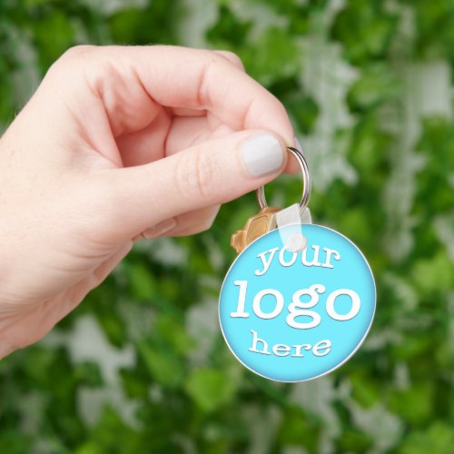 Create Custom Business Office Company Event Logo Keychain