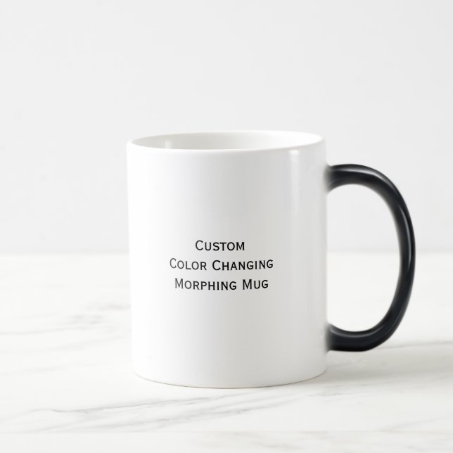 Create Custom Color Changing Hot Beverages Mug (Right)