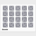 Create Custom Company Business Website URL QR Code Square Sticker | Zazzle