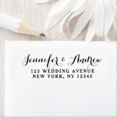 Create Custom Elegant Wedding Label (Insitu)
