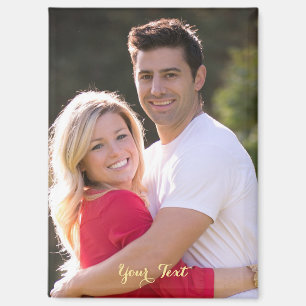 Create Custom Family Photo Text Fridge Dishwasher Magnet