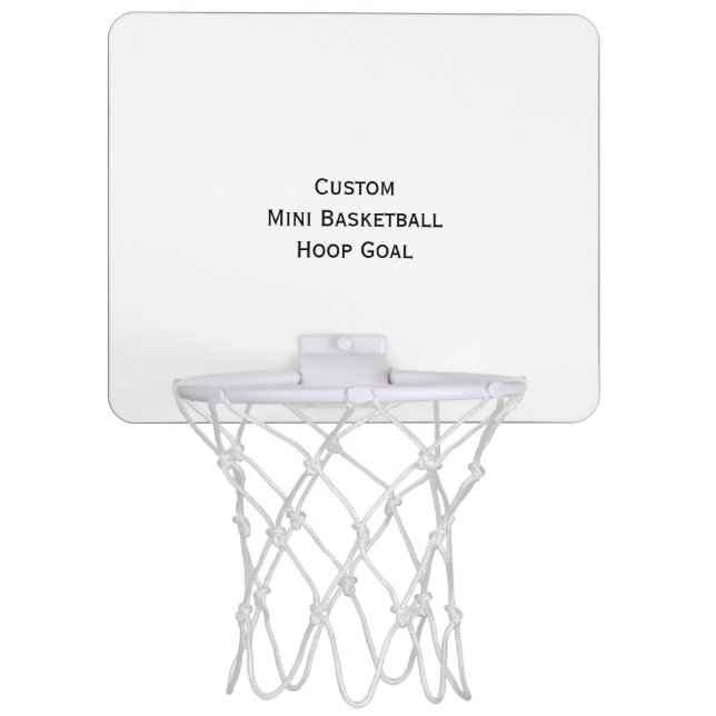 Create Custom Fun Kids Indoor Basketball Hoop Goal (Front)