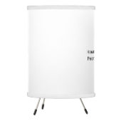 Create Custom Home Office Decor Tripod Photo Lamp (Left)